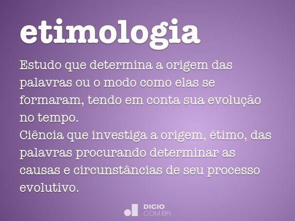 etimologia