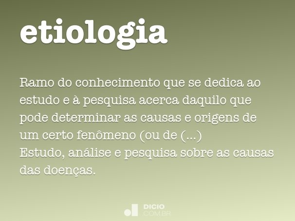 etiologia