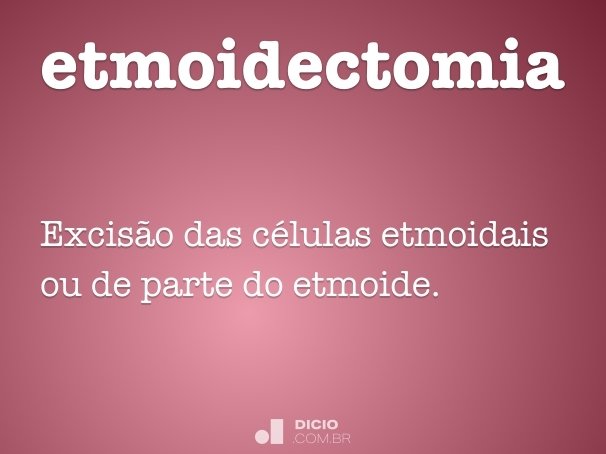 etmoidectomia