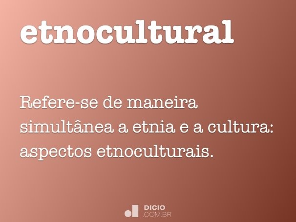 etnocultural