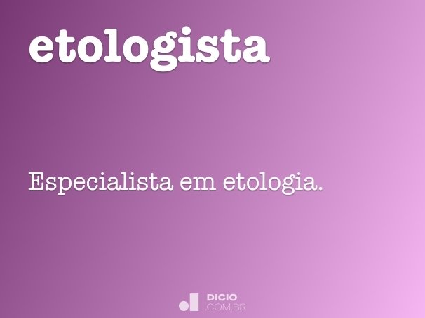 etologista