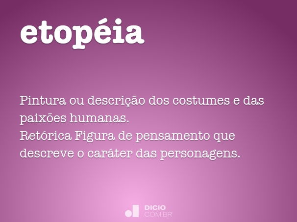 etopéia