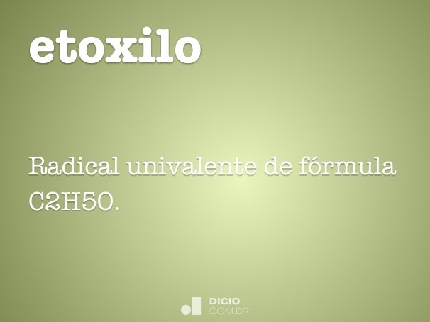 etoxilo