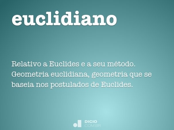 euclidiano