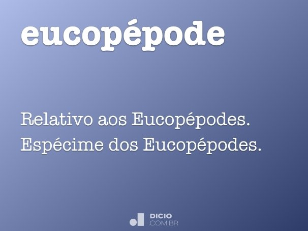 eucopépode