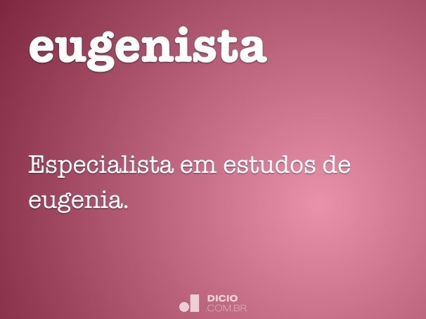 eugenista