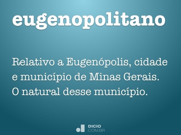 eugenopolitano