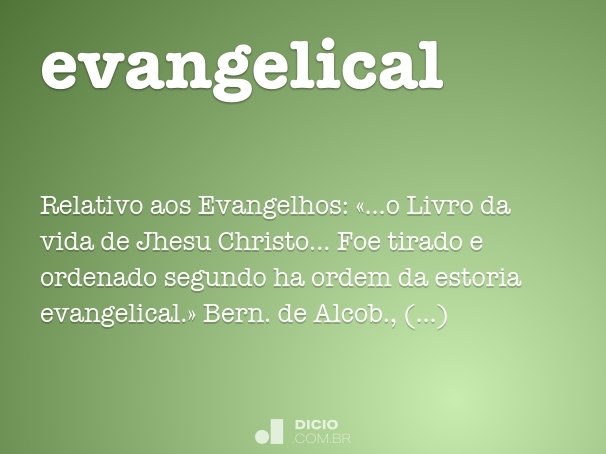evangelical
