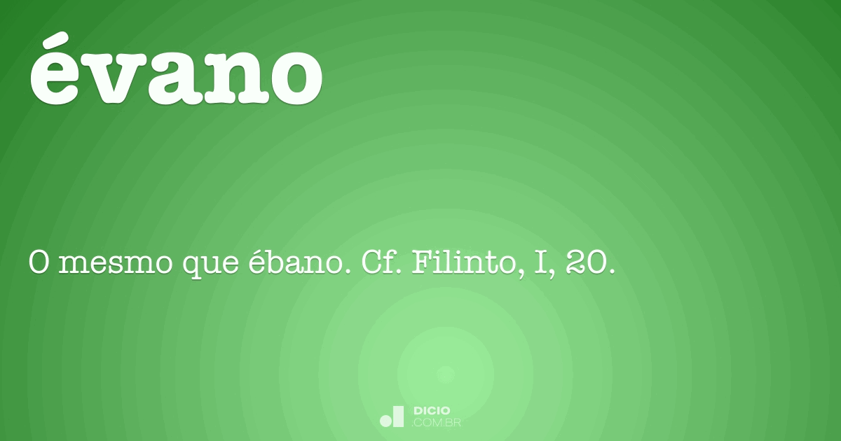 Ébano - Dicio, Dicionário Online de Português