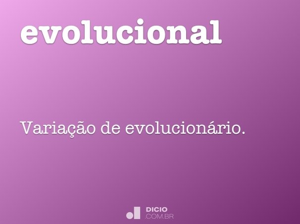 evolucional