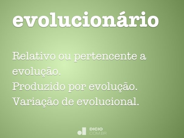 evolucionário