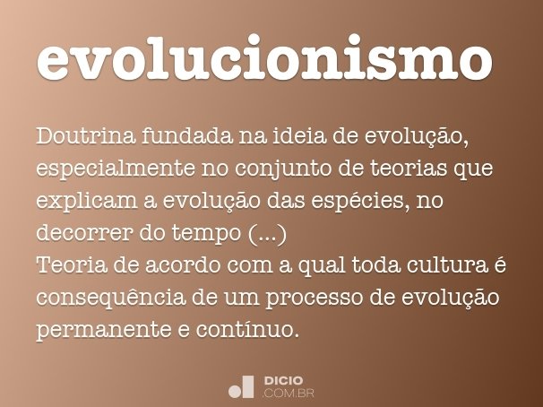 evolucionismo