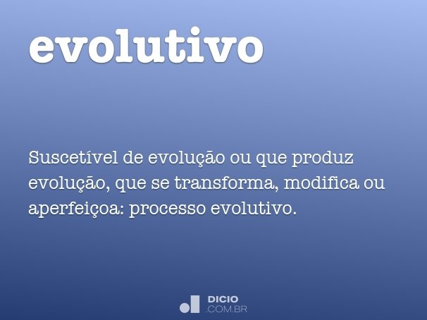 evolutivo