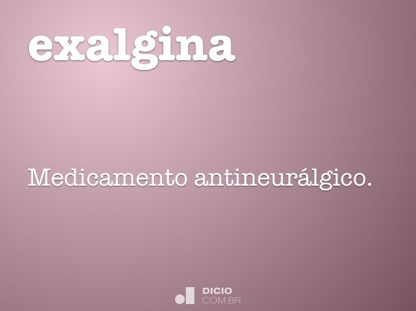 exalgina