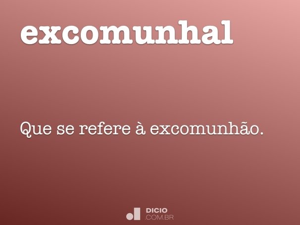 excomunhal