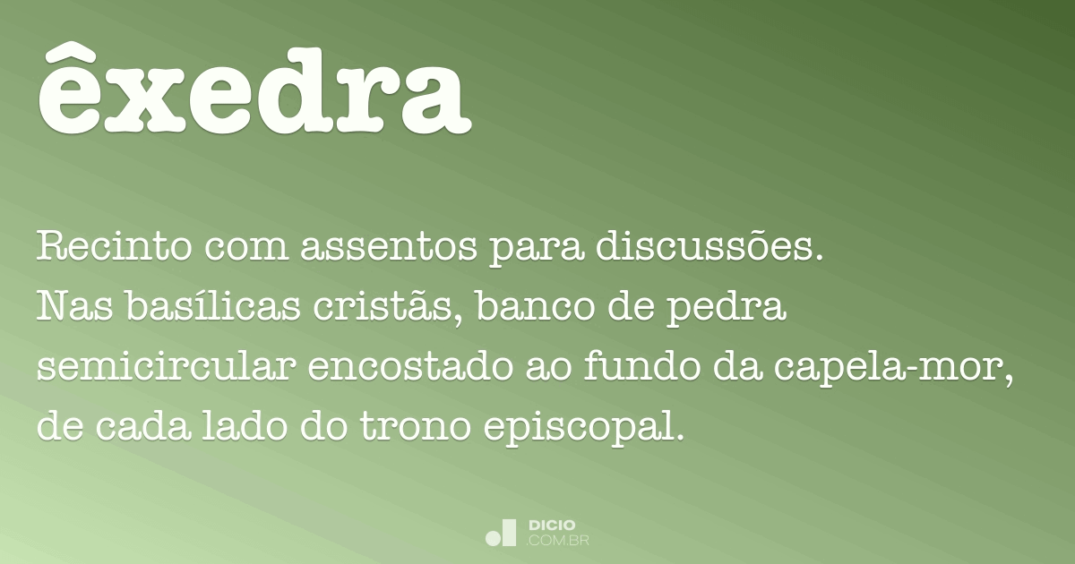 Êxedra Dicio, Dicionário Online de Português