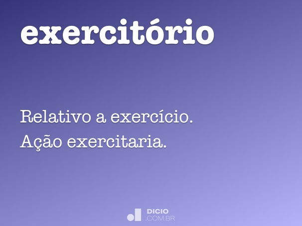 Exército - Dicio, Dicionário Online de Português