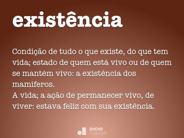 existência