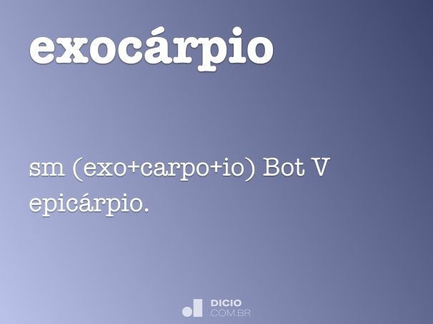 exocárpio