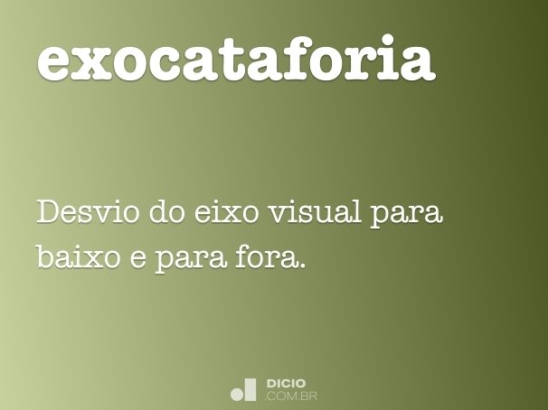exocataforia