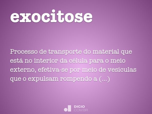 exocitose