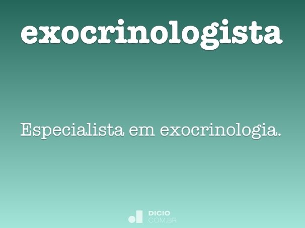 exocrinologista