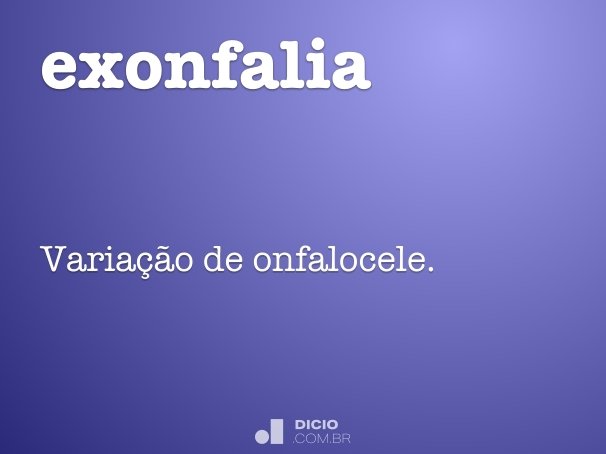 exonfalia