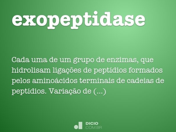 exopeptidase