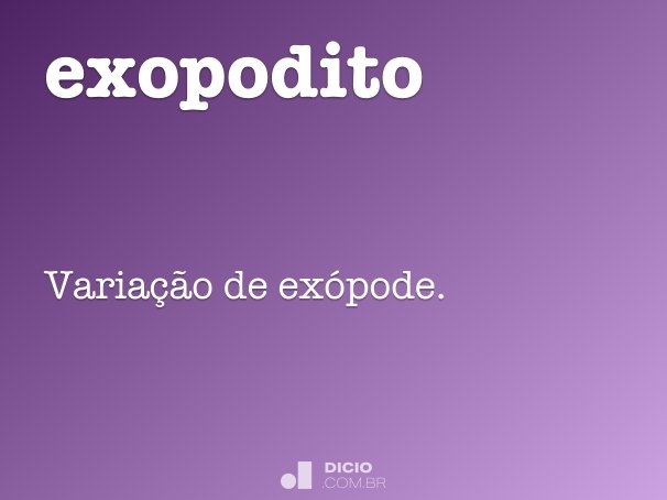 exopodito