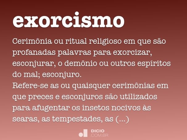 exorcismo