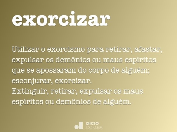 exorcizar