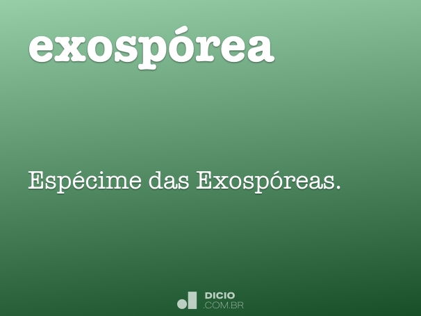 exospórea