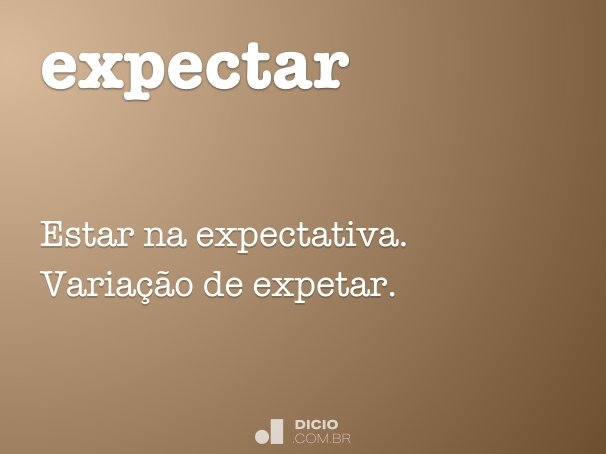 expectar