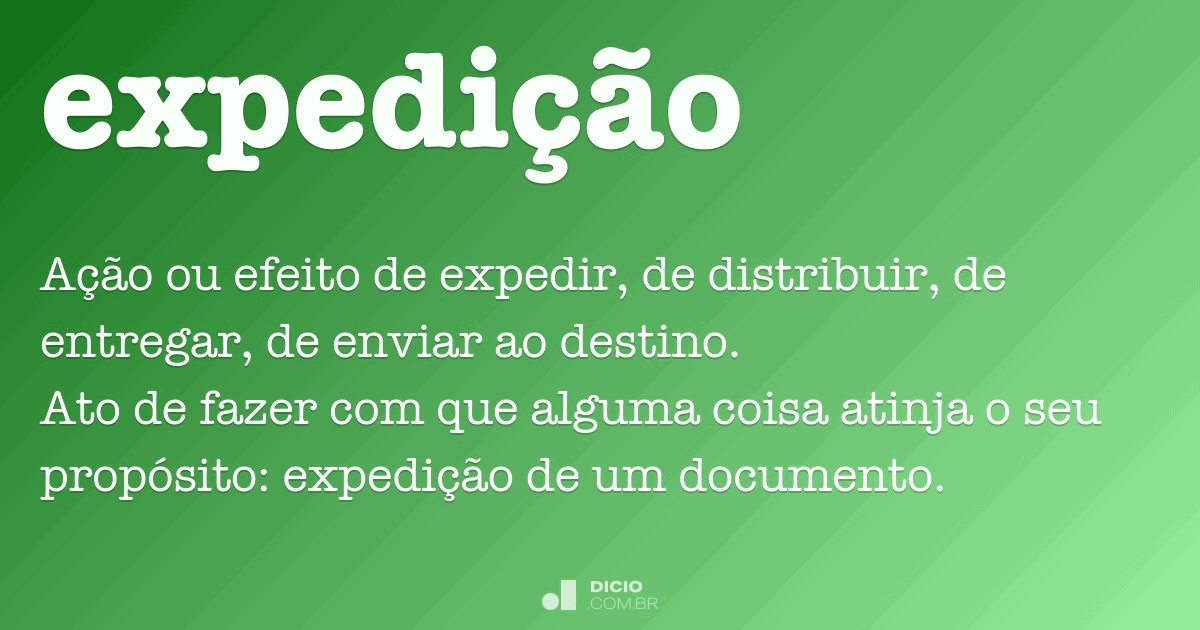 O Que Quer Dizer Expedição De Outros Documentos