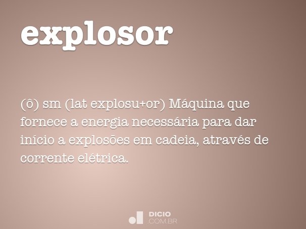 explosor