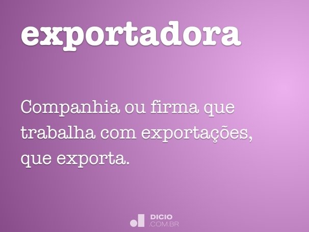 exportadora