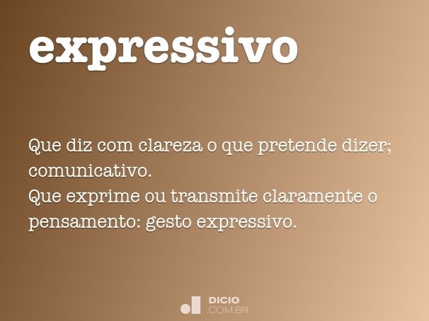 expressivo