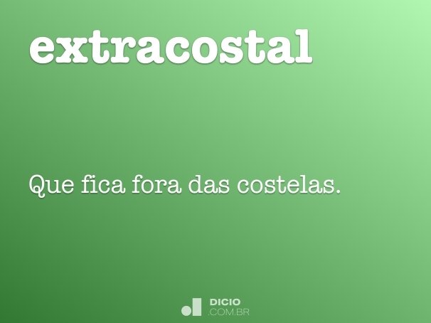 extracostal