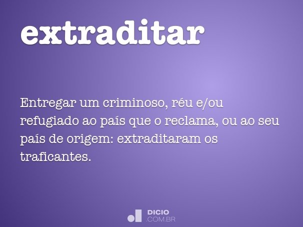 extraditar