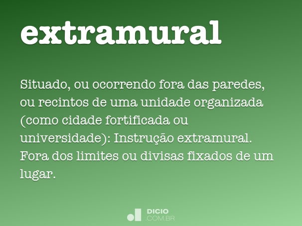 extramural