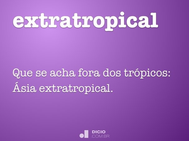 extratropical