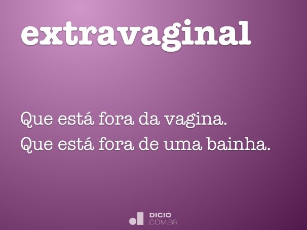 extravaginal
