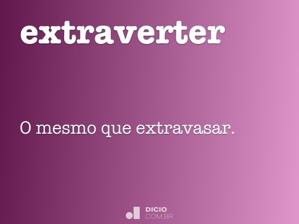 extraverter