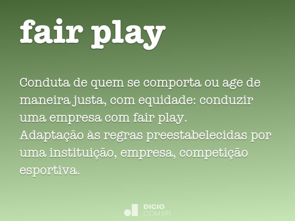 Play - Dicio, Dicionário Online de Português