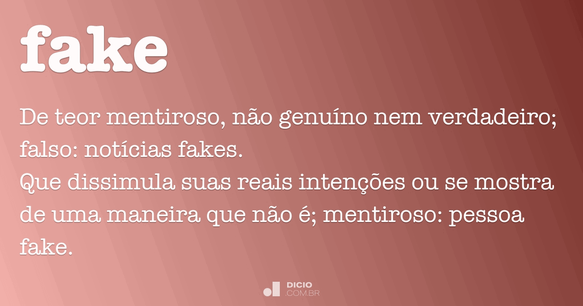 Fake News: o que é, significado e como identificar - Significados