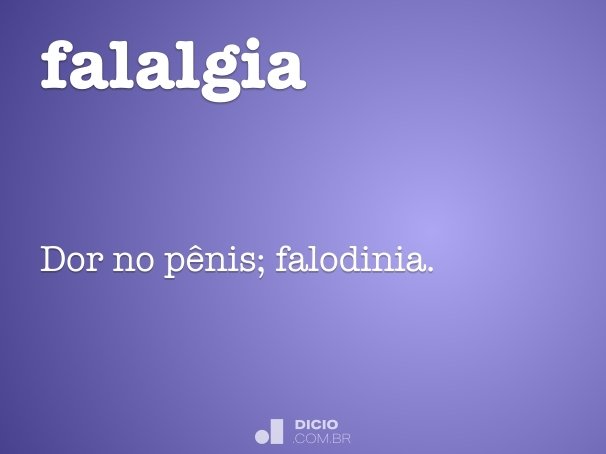 falalgia