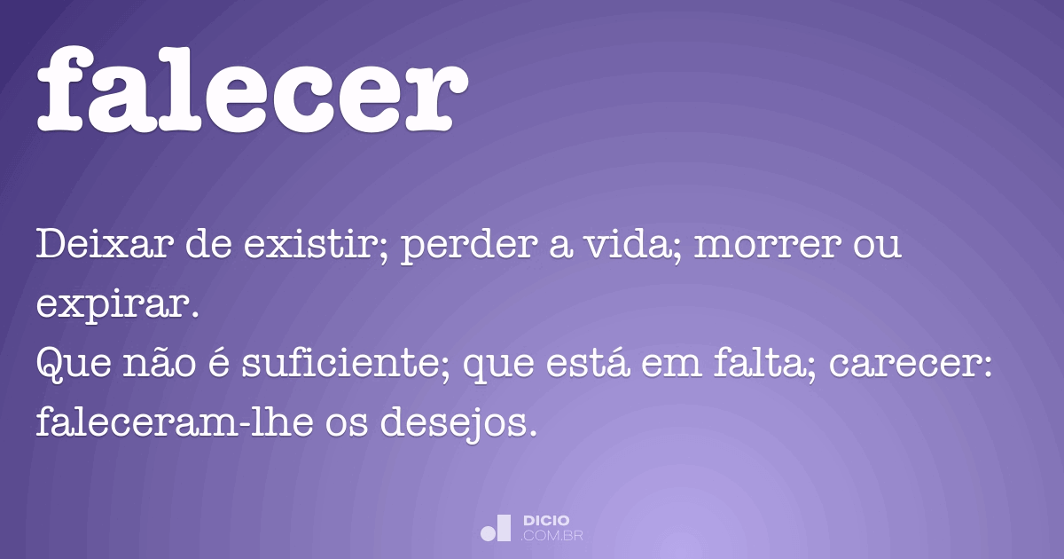 significado de perder a vida