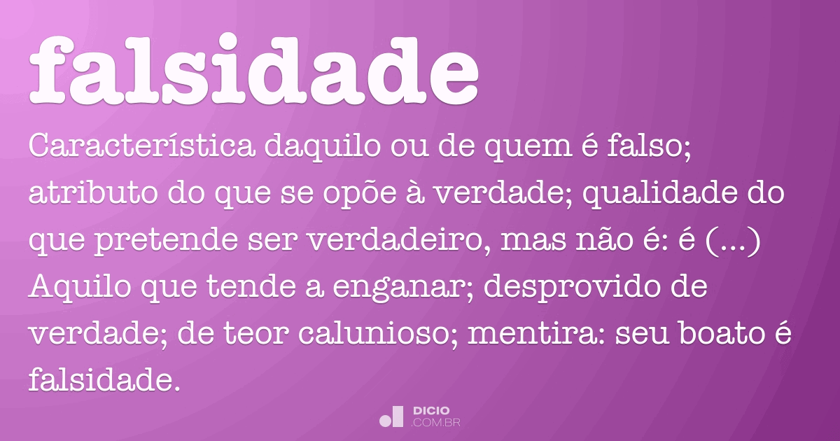 O Que É Falsidade Ideológica Exemplos