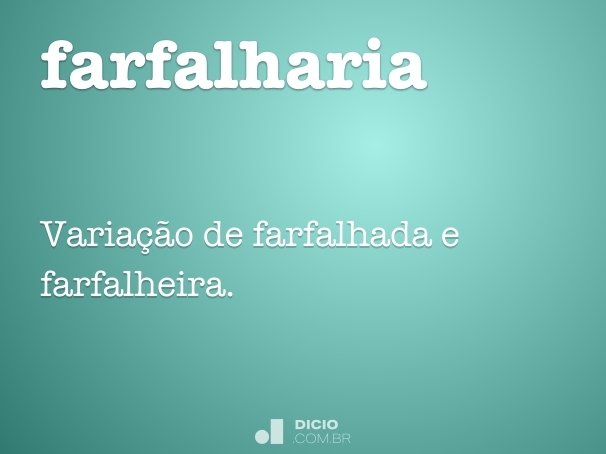 farfalharia