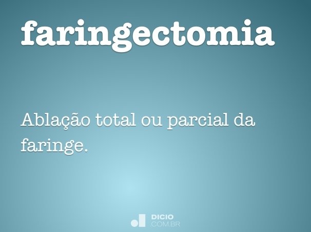 faringectomia